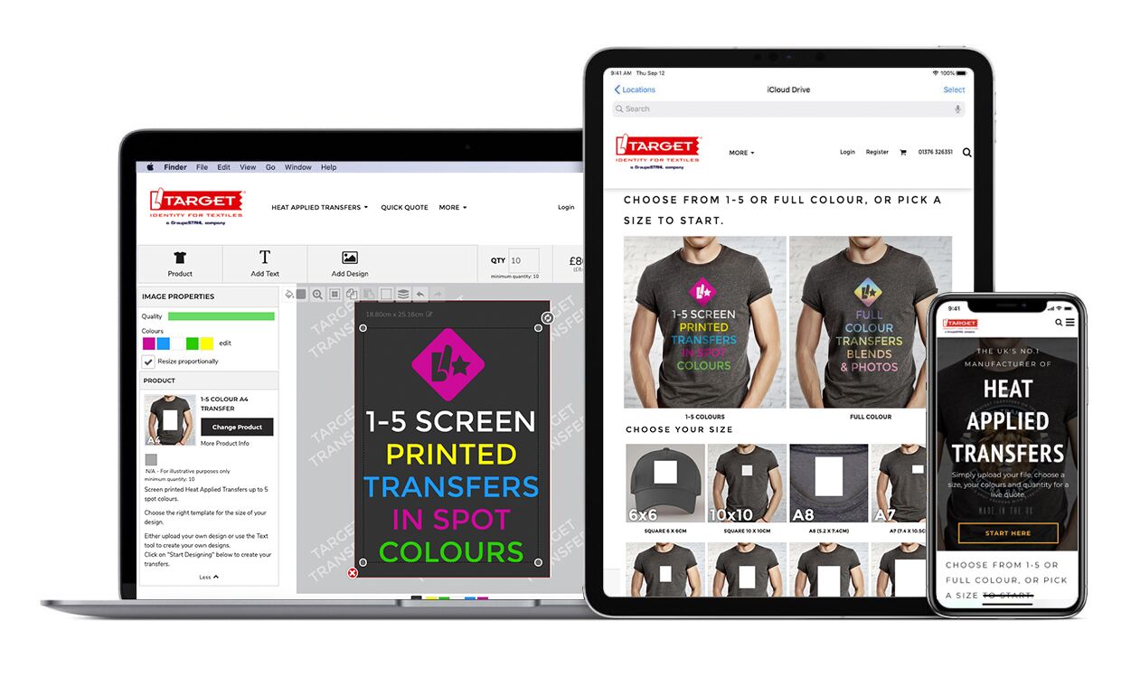 Heat Transfers Easy View Uploader
